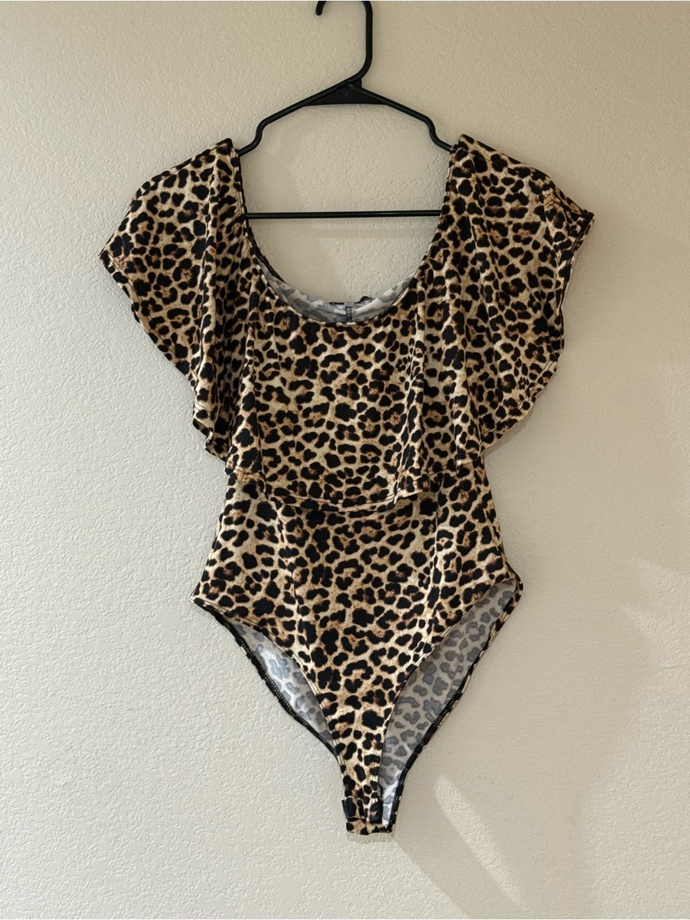 Leopard Print Woman’s bodysuit